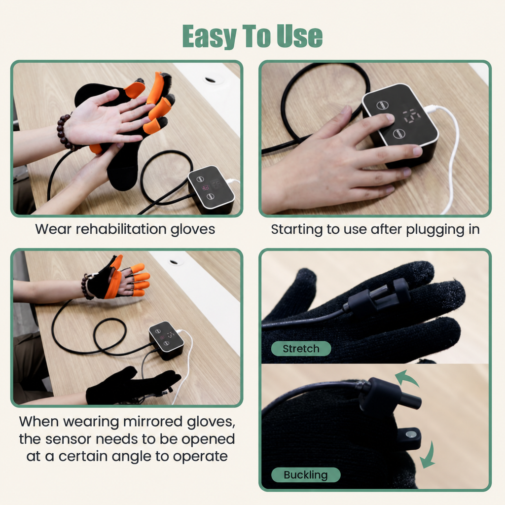 Robotic Gloves - Assisted Movement for Hands & Fingers
