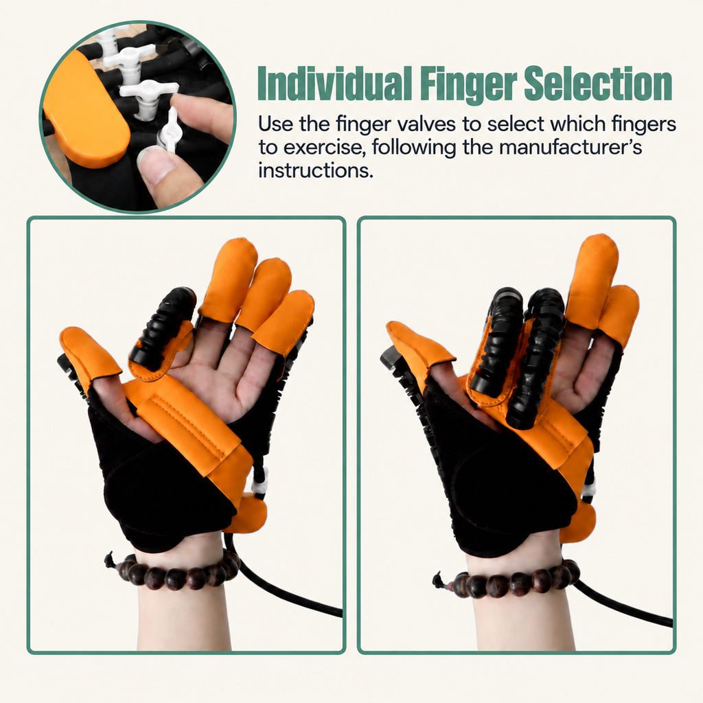 Robotic Gloves - Assisted Movement for Hands & Fingers